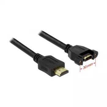 Cabo HDMI DeLOCK 1 m 2xHDMI