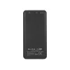 Powerbank portátil BLOW PB10A 10000mAh bateria de polímero, 2 saídas USB-A, 22,5W de potência total, entrada Micro-USB, preto