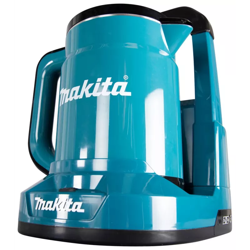 Chaleira elétrica a bateria DKT360Z, 36 volts (2x 18 volts) (azul/preto, sem bateria e carregador, 0,8 litros)