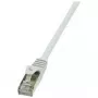 Cabo de rede LogiLink 2 m RJ45 Cat6 cinzento F/UTP