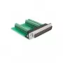 Conector de cabo DeLOCK 65320 Sub-D 37 preto verde prateado