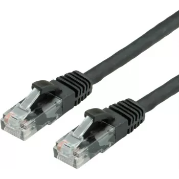 Cabo de patch UTP Cat6a, CU, preto, 0,3 m – Cabo – Rede (21.99.1464)
