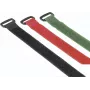 Hama 00221006 atilhos de cabos atilhos de velcro nylon preto, verde, vermelho 9 unid.