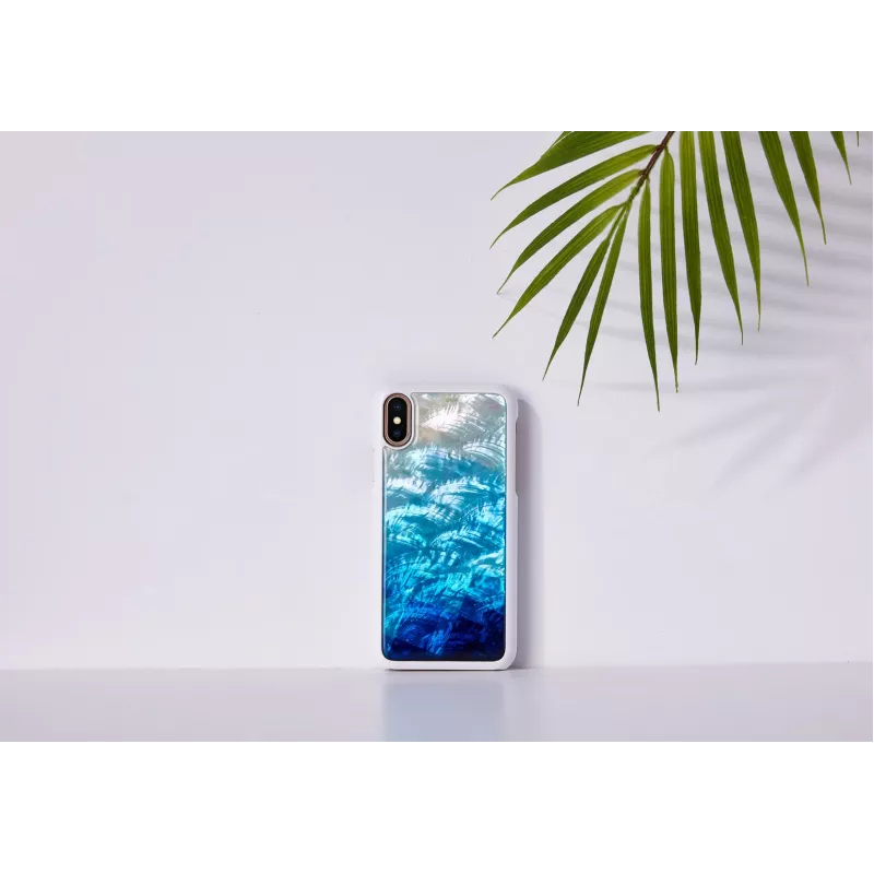 Capa para smartphone iKins para iPhone XS/S blue lake white
