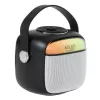 Altifalante mono portátil Adler AD 1199B – sem fios, bateria integrada, até 8 h, botões, preto/cinzento