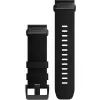 Garmin Bracelete de substituição QuickFit 26mm nylon preto aço inoxidável (010-13010-00)