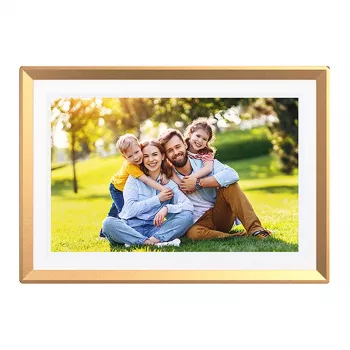 Moldura digital Arzopa D10 (dourada) 10.1