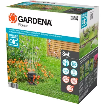 Aspersor de relva circular Gardena 8272-20 plástico preto