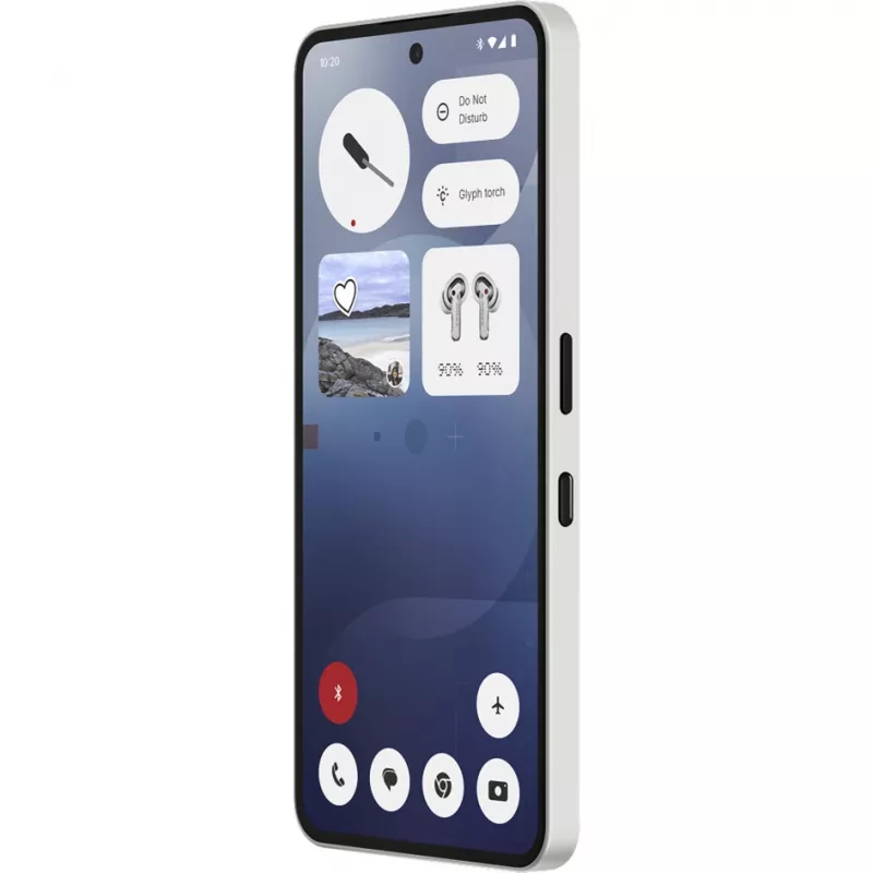 Nothing Phone (3a) 17,2 cm (6,77 polegadas) Dual SIM Android 15 5G USB Type-C 12 GB 256 GB 5000 mAh branco