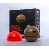 Detetor de peixes portátil Deeper CHIRP+ 2 (100 m, 675 kHz, cone de 47°, Wi‑Fi, GPS, cor de areia)