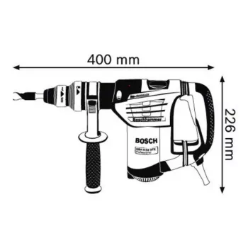Bosch 0 611 332 101 Martelo perfurador 900 W 800 rpm