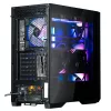 Zalman Z9 Iceberg MS preto caixa de PC ATX Mid Tower com 4 ventoinhas ARGB de 140 mm - Midi/Mini Tower - ATX