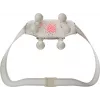 SKG H7 Ultra – cabeças de massagem cinzentas, massagem combinada, massagem por compressão, massagem por amassamento, massagem por vibração, pescoço, ombros, cinzento, plástico, botões, bateria