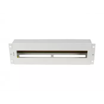 Painel de distribuição de energia Lanberg AK-VDP103-S 19 polegadas 3U com calha DIN TS-35, cinzento