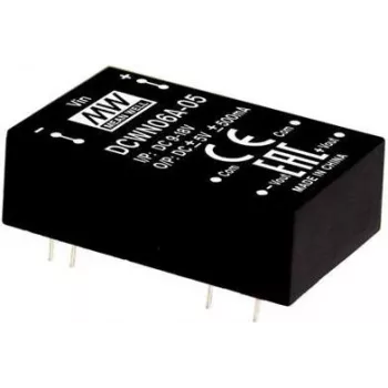 Fonte de alimentação/conversor Mean Well DCWN06A-12 — 12 V, 0,25 A, 6 W