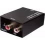 Conversor de áudio ShiverPeaks 69130 – conversor de sinal inline digital para conectividade de áudio