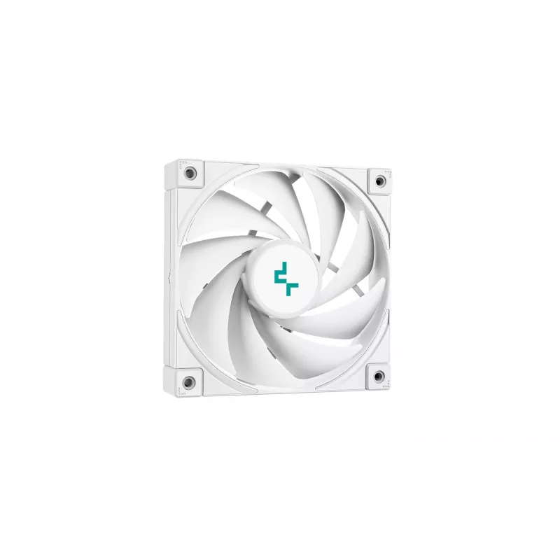 Arrefecedor de CPU DeepCool AK500S Digital SE – 5 heatpipes, ventoinha FDB de 120 mm, PWM, Multi-LED, branco, compatível com Intel LGA1150 e soquetes AMD