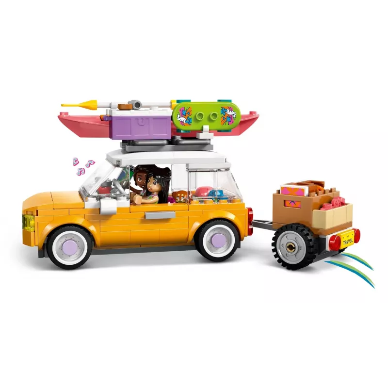 Brinquedo de construção LEGO Friends conjunto de brincar 42659 Viagem de aventura com amigos, 220 peças, 2 minifiguras, a partir dos 6 anos