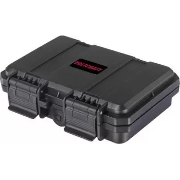 Caixa para pilhas/baterias Voltcraft 12x 9 V bloco, CR-123A, CR 2, 18350 (L x L x A) 157 x 125,5 x 46 mm (VC-16575275)