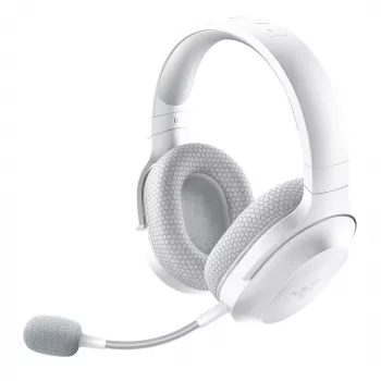 Headset Razer Barracuda X com fios e sem fios arco de cabeça gaming USB Type-C Bluetooth branco
