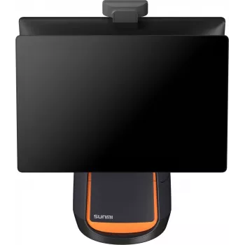 POS de secretária T2s, Android 9, 15,6+10 polegadas, 4/64 GB, 80 mm, WLAN