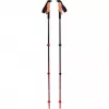 Bastões de trekking Pursuit Shock S/M, equipamento de fitness cinzento/vermelho, 1 par, 110-125 cm