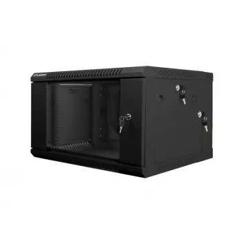 Rack de Parede LANBERG WF02-6606-10B 6U 600x374,3x600 mm Aço Inoxidável Preto