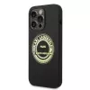 Capa Soft Cover Silicone RSG preta Karl Lagerfeld para Apple iPhone 14 Pro KLHCP14LSRSGRCK