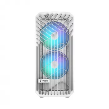 Caixa para PC Fractal Design Torrent White – compatível com ATX, EATX, microATX, ITX; 2 ventoinhas frontais de 180 mm; baías de 2,5