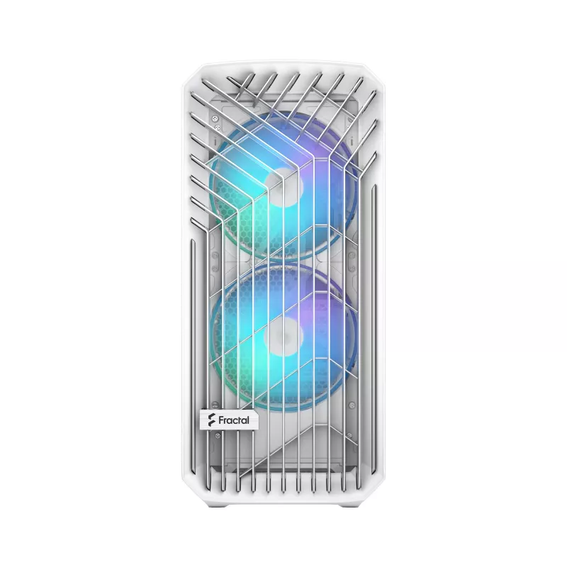 Caixa para PC Fractal Design Torrent White – compatível com ATX, EATX, microATX, ITX; 2 ventoinhas frontais de 180 mm; baías de 2,5 inch/3,5 inch