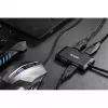 Yenkee YHB 4341BK hub USB 3.0 de 4 portas com entrada de alimentação Micro USB