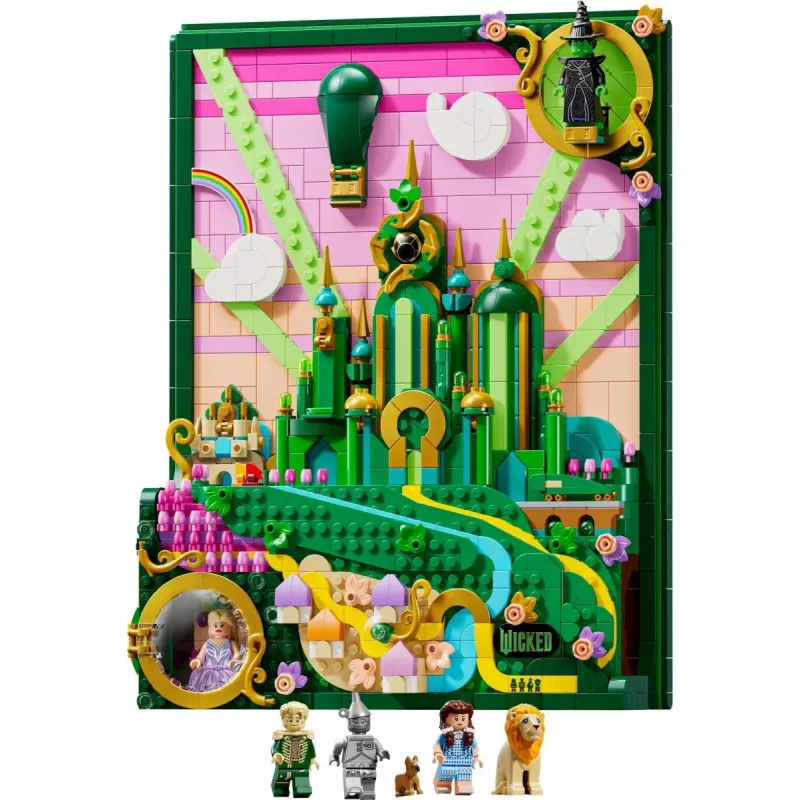 Blocos de construção Wicked 75685 Obraz Emerald City