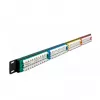 DeLOCK 19 polegadas Patchpanel 24 portas Cat.5e 1HE colorido RJ-45