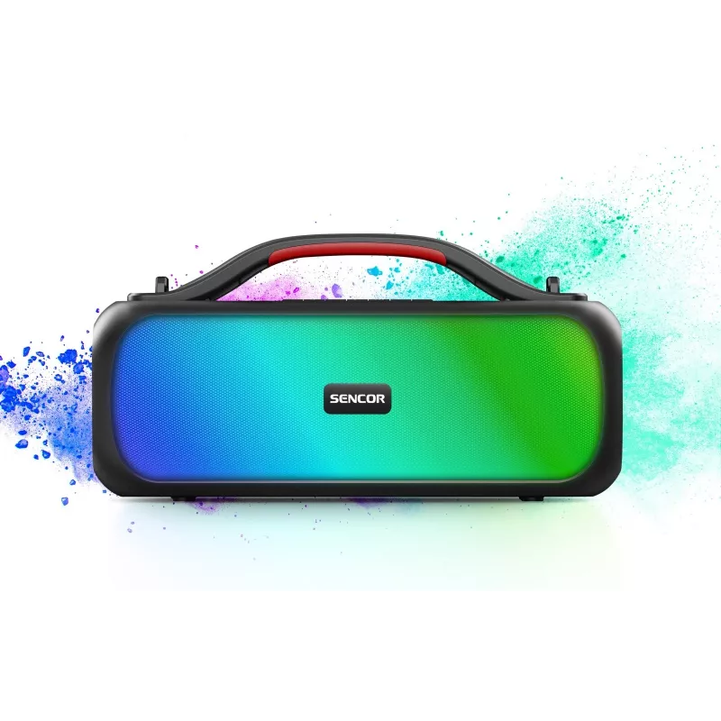 Altifalante Bluetooth com rádio SSS 3100 KIDS 60W, painel LED