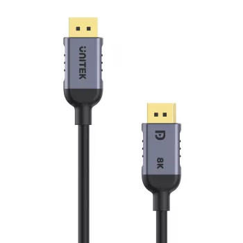 Cabo DisplayPort UNITEK C1628GY01-3M preto, cinzento