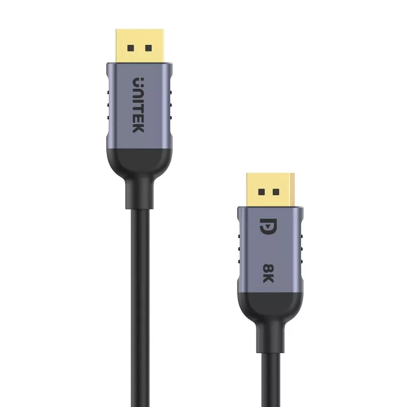 Cabo DisplayPort UNITEK C1628GY01-3M preto, cinzento
