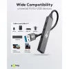 Hub USB Goobay Slim 4 portas, USB-A para USB-C™/USB-A, USB 3.2 (74458)
