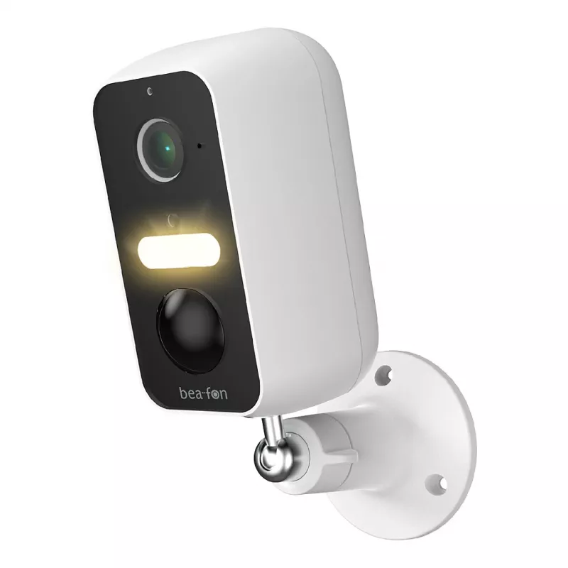 Safer 3L, Câmara de vigilância IP, exterior, sem fios, Amazon Alexa e Google Assistant, montagem na parede