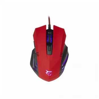 Rato White Shark GM-5006 HANNIBAL-2 vermelho 3200 DPI