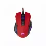 Rato White Shark GM-5006 HANNIBAL-2 vermelho 3200 DPI