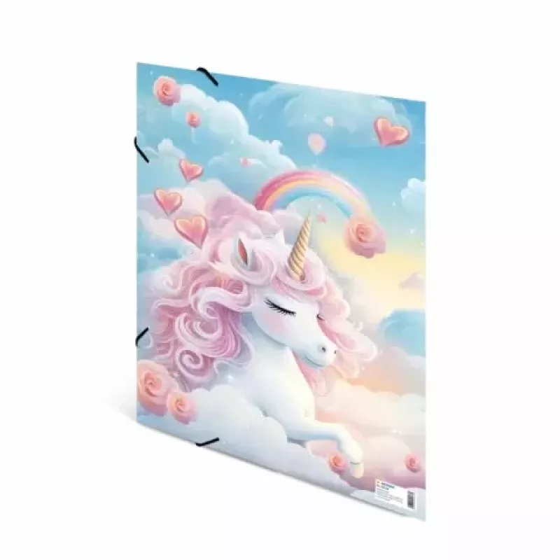 Pasta de capa HERMA A3 Happy Unicorns