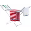 Estendal elétrico dobrável Adler AD 7821 – prata e branco, grau de proteção IP22