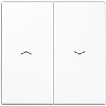 JUNG LS 995 P WW tecla para interruptor de estores, branco