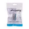 Adaptador de mudança de sexo LANBERG RJ-45 para RJ-45, fêmea-fêmea, U/UTP Cat5e, branco