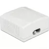 Tomada de superfície 2 x RJ-45 DeLOCK 86197