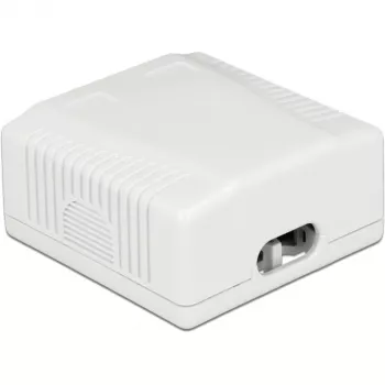 Tomada de superfície 2 x RJ-45 DeLOCK 86197