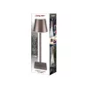 Candeeiro de mesa recarregável Beper P201UTP103, interruptor tátil, 2 W