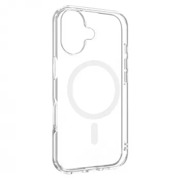 Capa traseira fixa | Apple | iPhone 17 Pro | TPU/PC | Transparente | MagPure