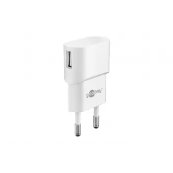 Goobay | carregador USB tomada de rede | 44948 | ligação USB 2.0 A | adaptador de rede