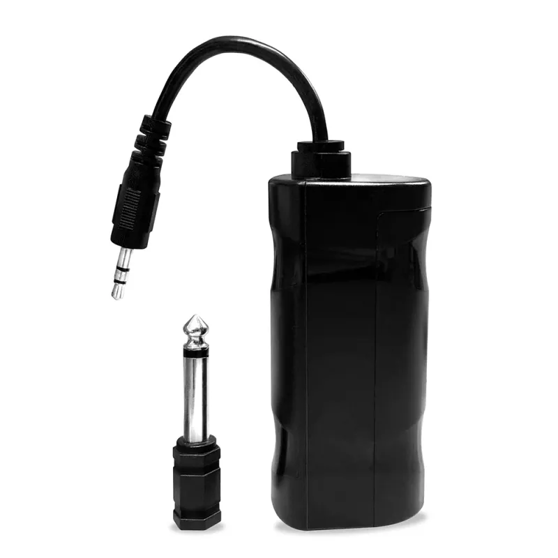 Microfone de karaoke MEDIA-TECH MT398 sem fios, USB-C, a pilhas, alcance de 20 m, preto